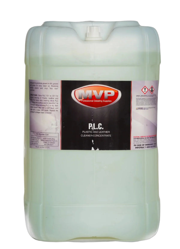 Plastic/Leather 30:1 Dilution All Purpose Cleaner Concentrate (5 Gal) - PLC5