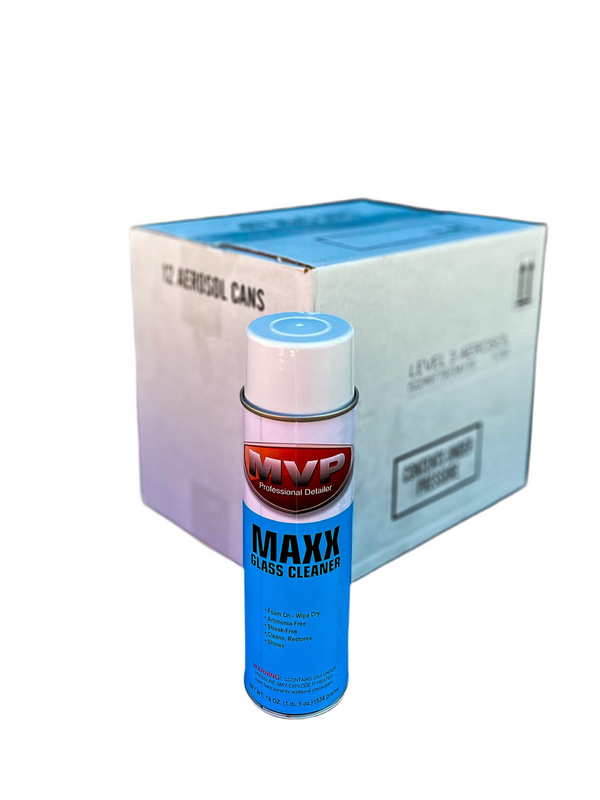 Ammonia Glass Cleaner - MAXX (12 can-case)