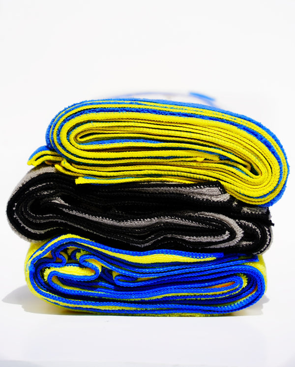 Towel, Blue plush Microfiber (16"x24") - HT-EL-1924UP