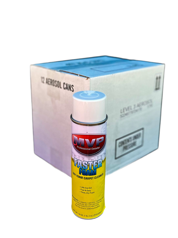 Faster Foam Aerosol Carpet Cleaner (12 pack) - FF12