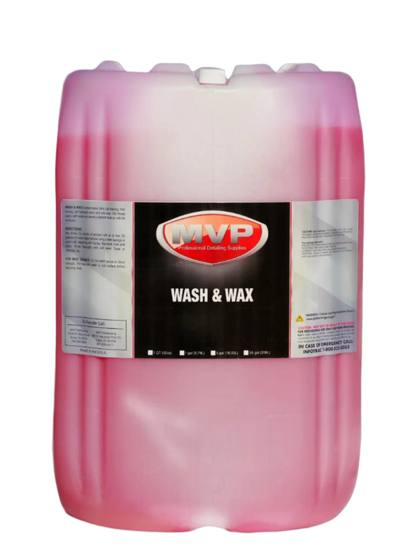 Wash & Wax 128:1 Dilution Super Concentrate (5 Gal) - WW5