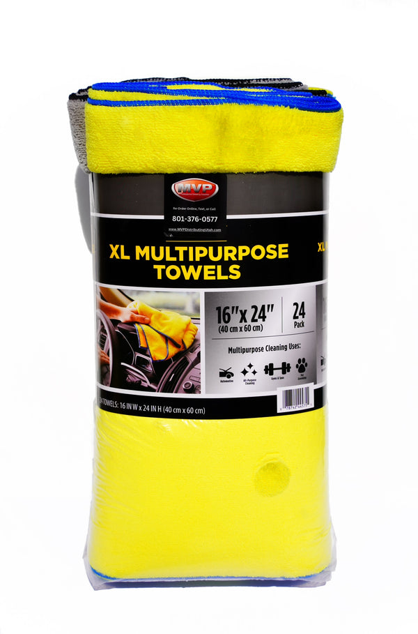 Microfiber Towel XL- 16 x24 (24 Pack) - MTXL